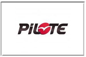 Pilote motorhome logo, we make external screen covers to fit most Pilote motorhomes and campers